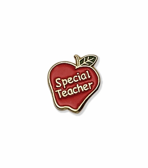 1/2 x 3/8 Inch Apple Special Teacher Lapel Pin