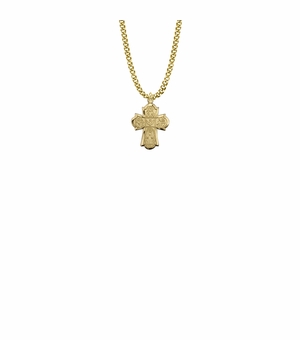 11/16 Inch 10KT Gold Filled Baby Five Way Medal