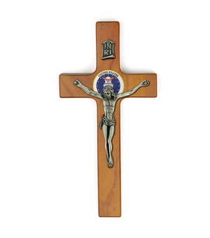 8 Inch United States Air Force Wood Wall Crucifix